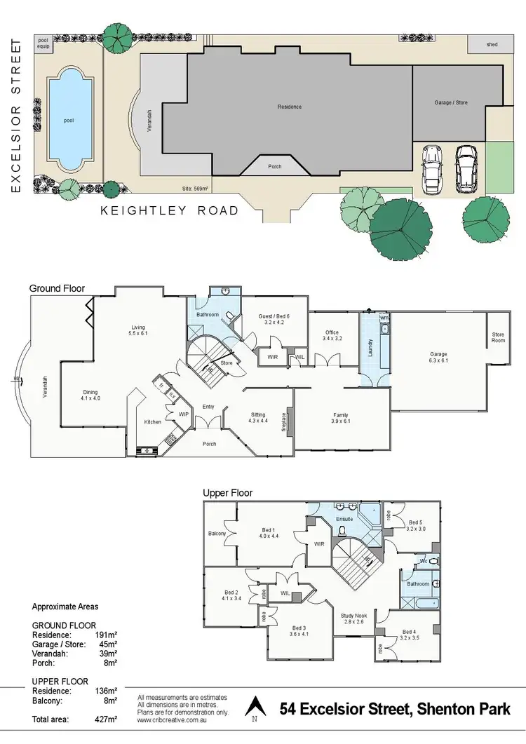 Floorplan of Homely house listing, 54 Excelsior Street, Shenton Park WA 6008