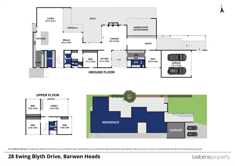 Floorplan of Homely house listing, 28 Ewing Blyth Drive, Barwon Heads VIC 3227