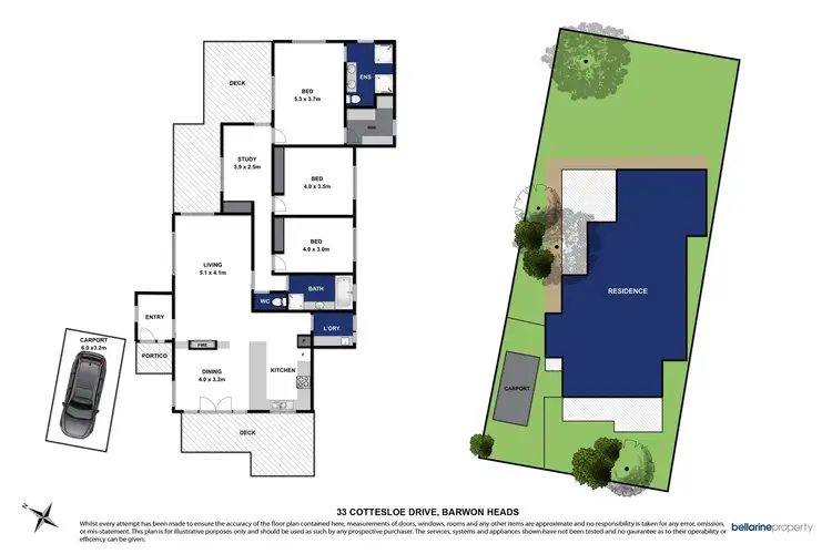 Floorplan of Homely house listing, 33 Cottesloe Drive, Barwon Heads VIC 3227