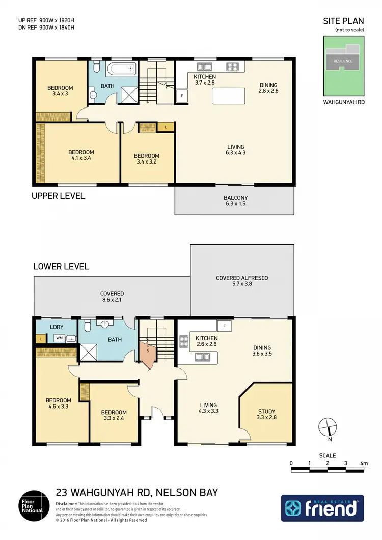 Floorplan of Homely house listing, 23 Wahgunyah Road, Nelson Bay NSW 2315