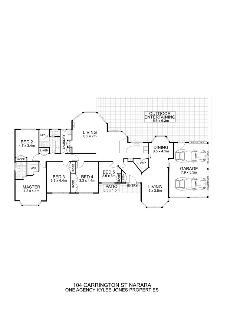 Floorplan of Homely house listing, Lot 202/104 Carrington Street, Narara NSW 2250