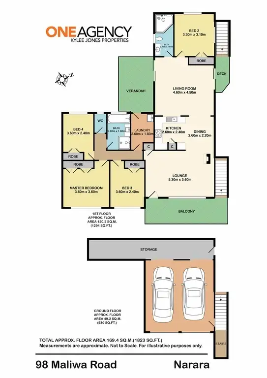 Floorplan of Homely house listing, 98 Maliwa Road, Narara NSW 2250