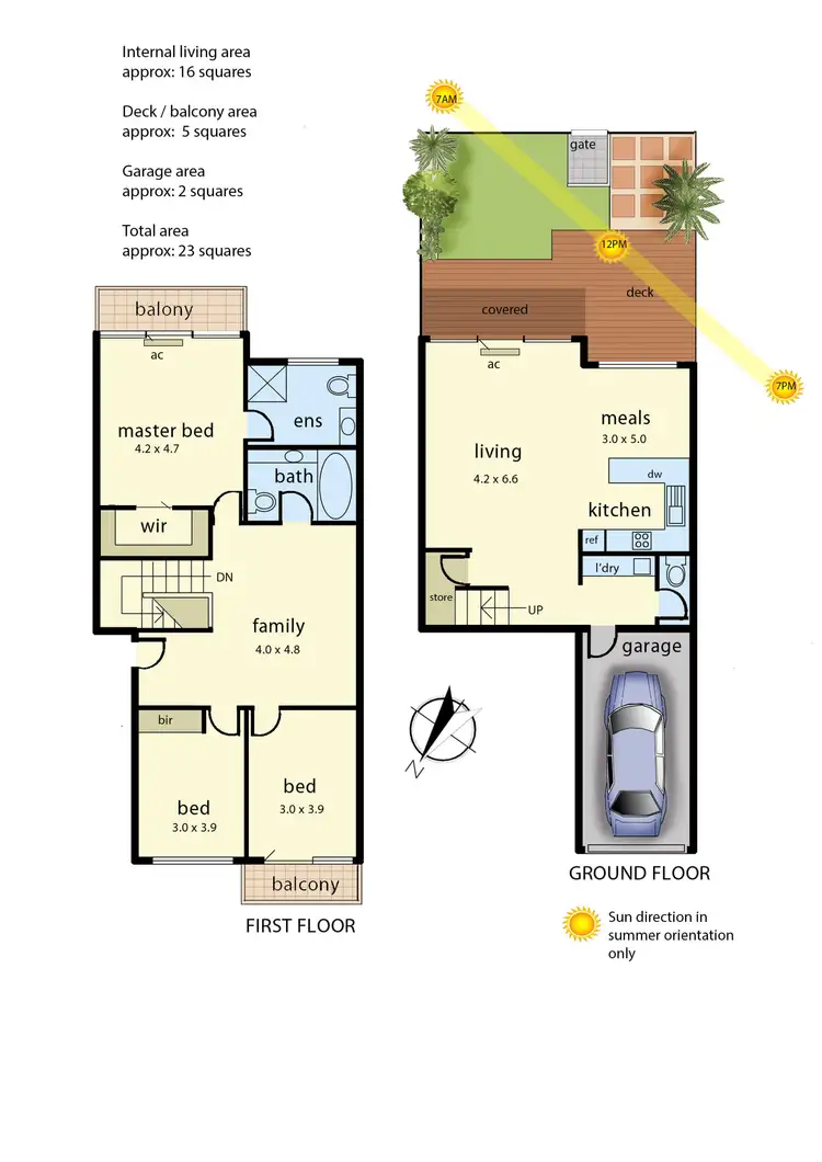 Floorplan of Homely apartment listing, 7/5 Thompson Road, Patterson Lakes VIC 3197