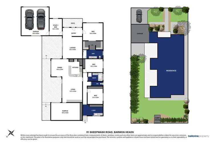 Floorplan of Homely house listing, 51 Sheepwash Road, Barwon Heads VIC 3227