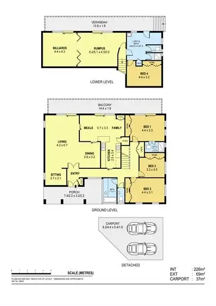 Floorplan of Homely house listing, Address available on request