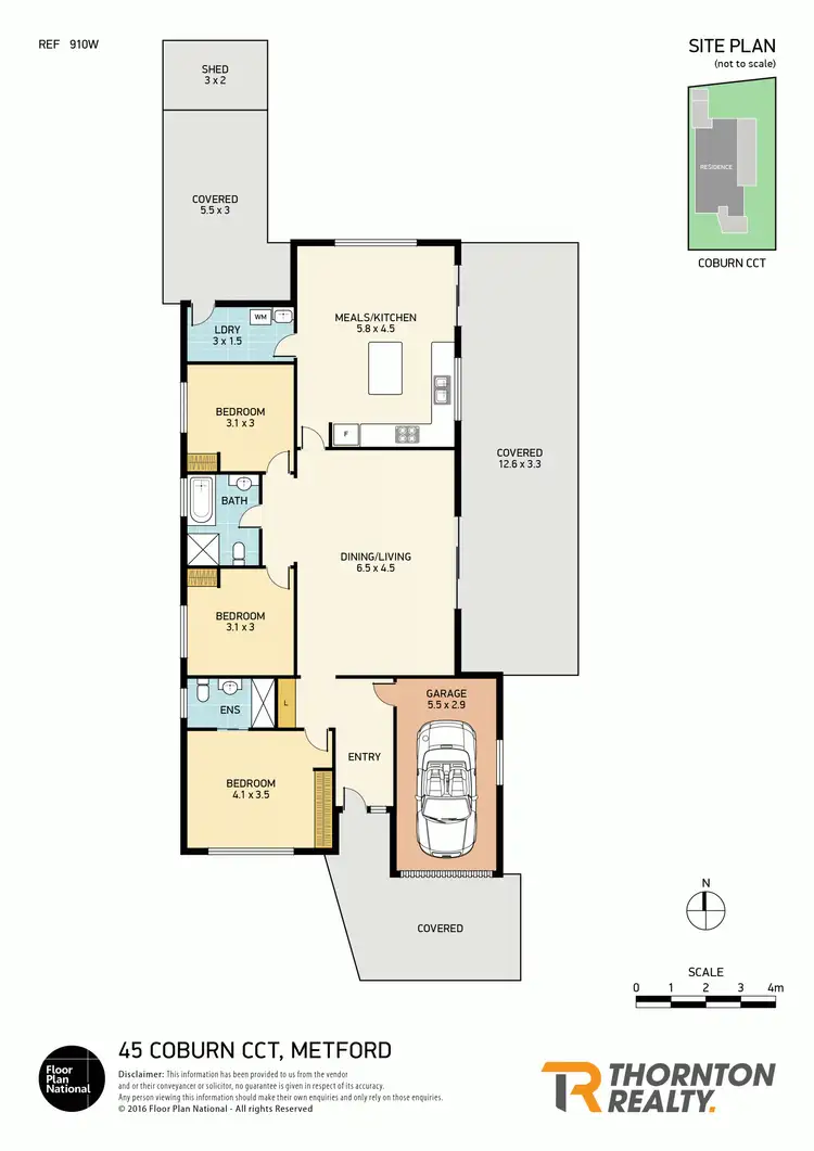 Floorplan of Homely house listing, 45 Coburn Circuit, Metford NSW 2323