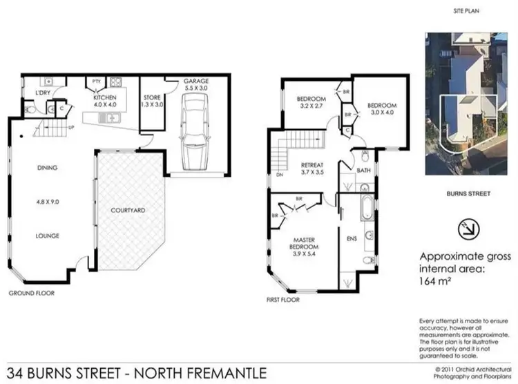 Floorplan of Homely house listing, 34 Burns Street, North Fremantle WA 6159