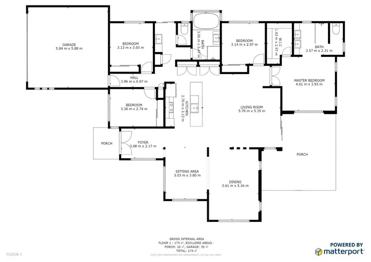 Floorplan of Homely house listing, 13 Pembridge Circuit, Urraween QLD 4655
