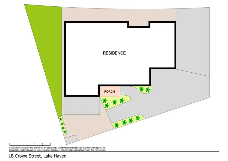 Floorplan of Homely house listing, 1B Crowe Street, Lake Haven NSW 2263