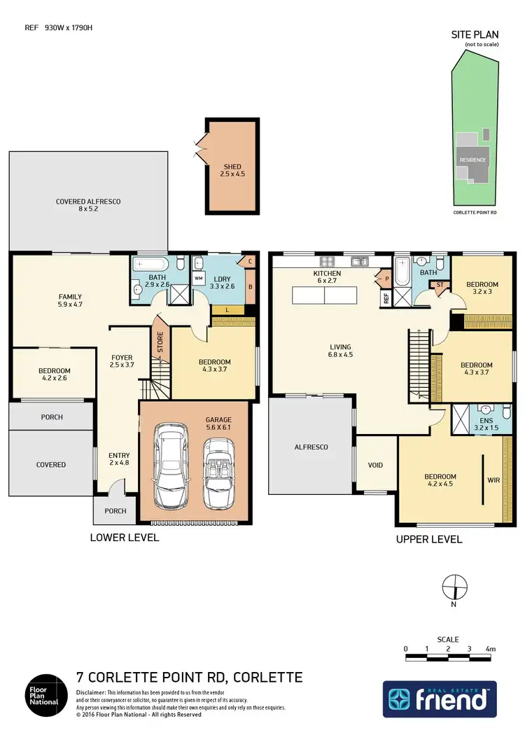 Floorplan of Homely house listing, 7 Corlette Point Road, Corlette NSW 2315