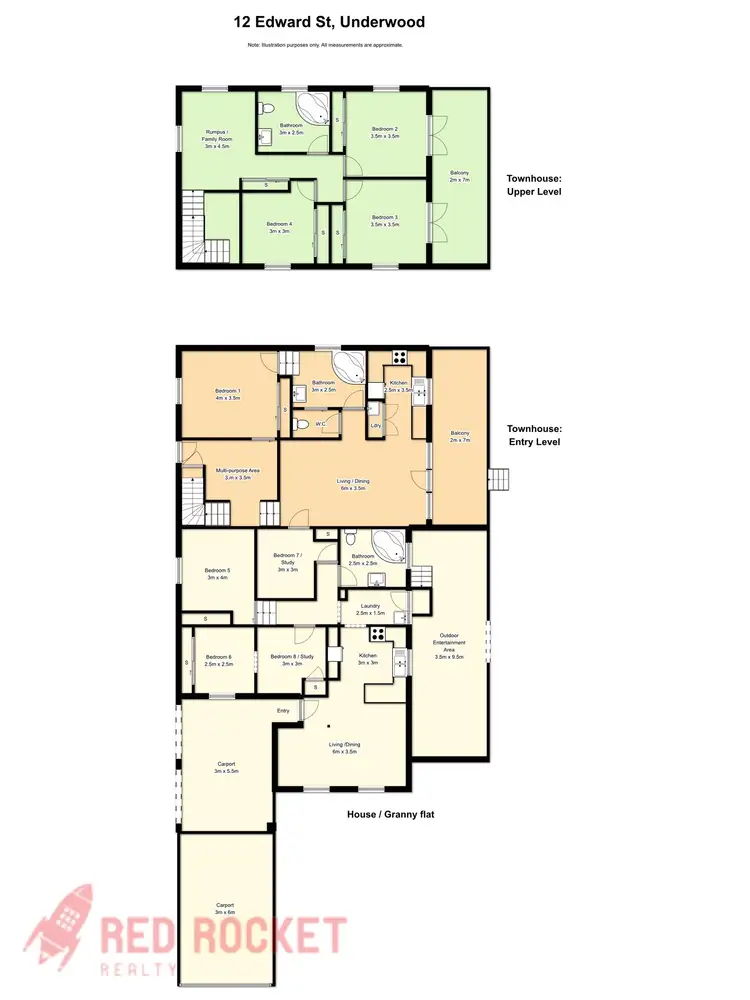 Floorplan of Homely house listing, 12 Edward Street, Underwood QLD 4119