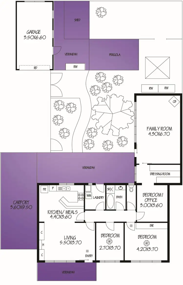 Floorplan of Homely house listing, 10 Wolsten Road, Para Hills SA 5096