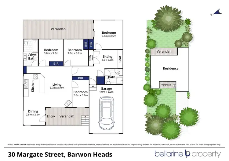 Floorplan of Homely house listing, 30 Margate Street, Barwon Heads VIC 3227