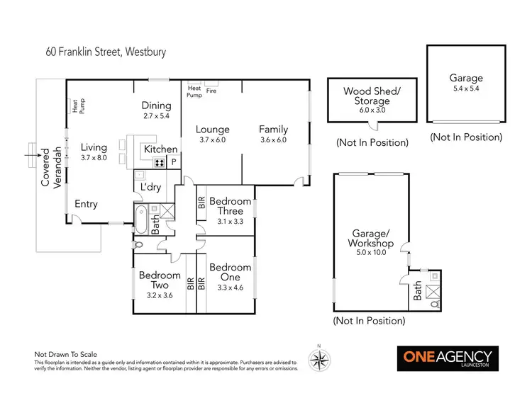 Floorplan of Homely house listing, 60 Franklin Street, Westbury TAS 7303