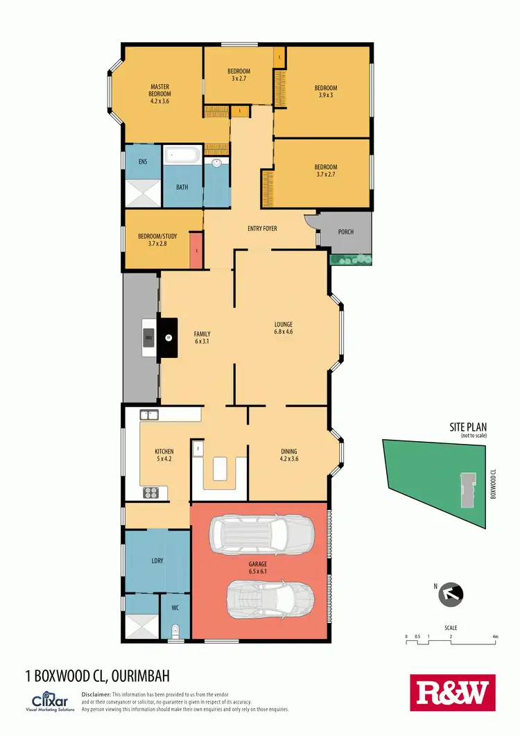 Floorplan of Homely house listing, 1 Boxwood Close, Ourimbah NSW 2258