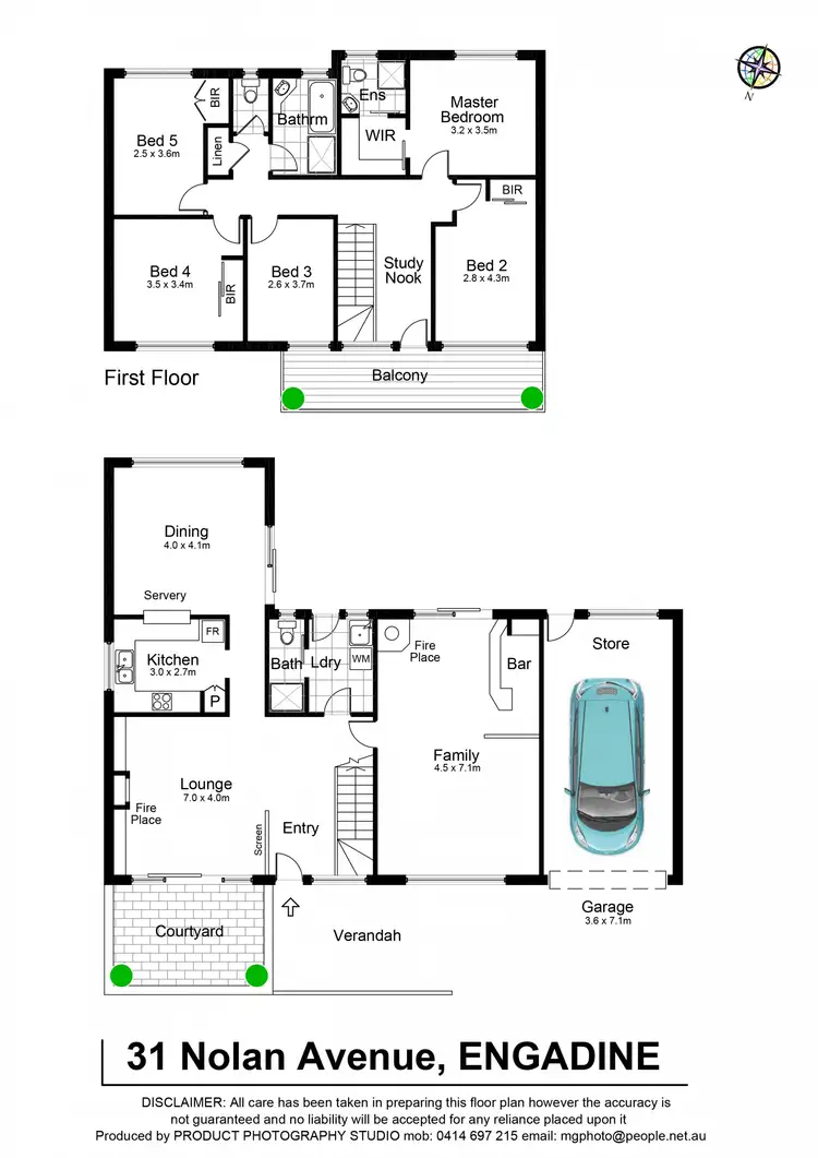 Floorplan of Homely house listing, 31 Nolan Ave, Engadine NSW 2233