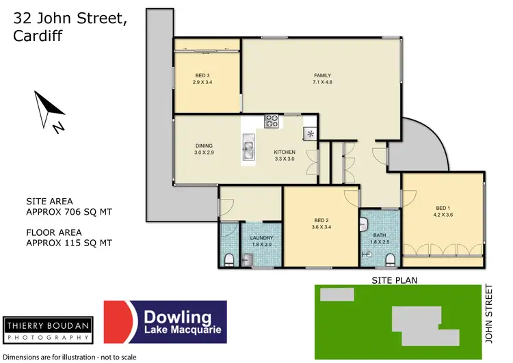 Floorplan of Homely house listing, 32 John Street, Cardiff NSW 2285