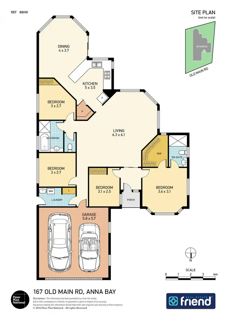 Floorplan of Homely house listing, 167 Old Main Road, Anna Bay NSW 2316