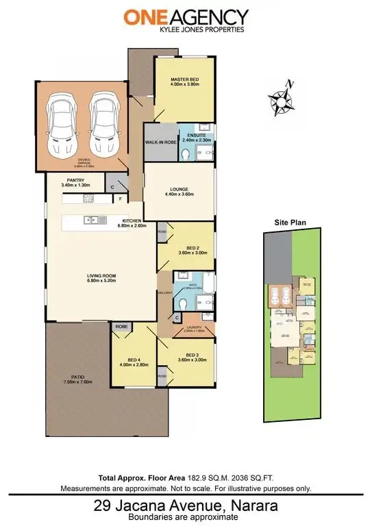 Floorplan of Homely house listing, 29 Jacana Avenue, Narara NSW 2250