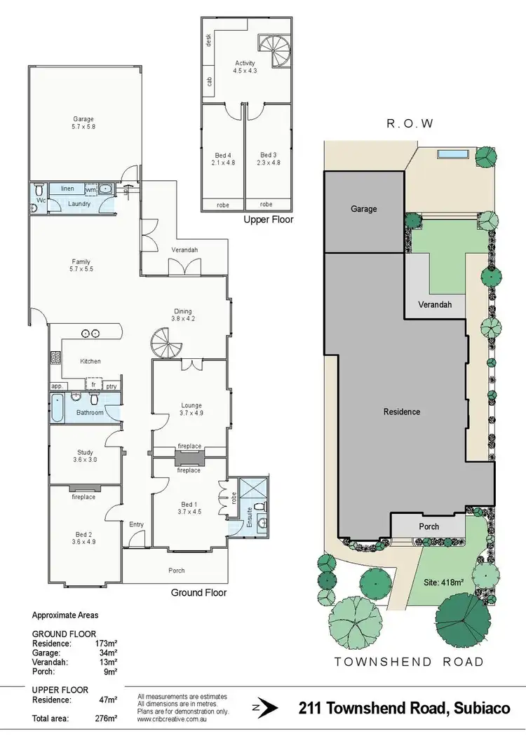 Floorplan of Homely house listing, 211 Townshend Road, Subiaco WA 6008
