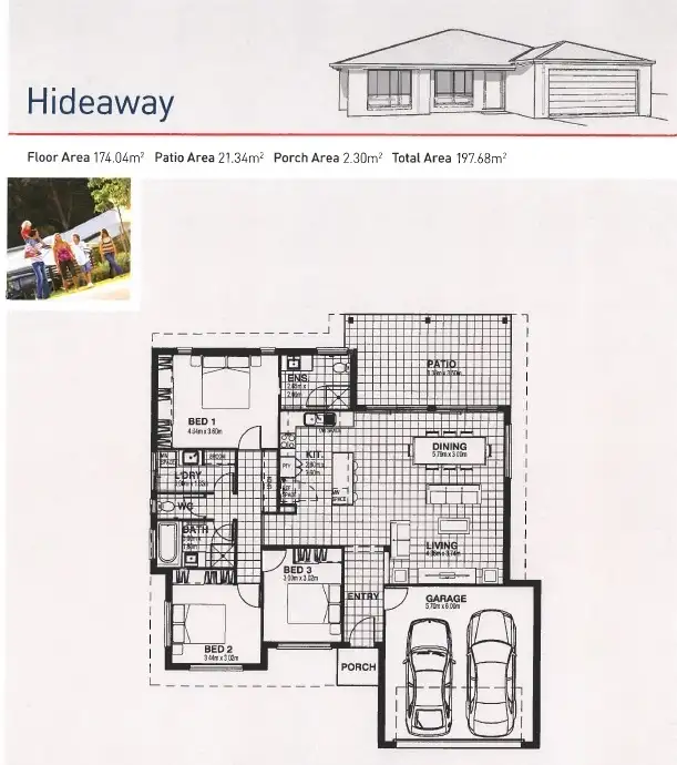 Floorplan of Homely house listing, 14 Mawson Court, Urraween QLD 4655