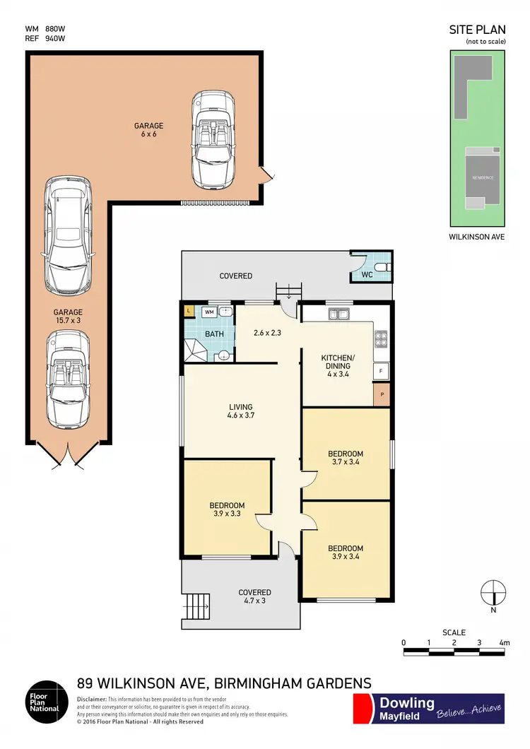 Floorplan of Homely house listing, 89 Wilkinson Avenue, Birmingham Gardens NSW 2287