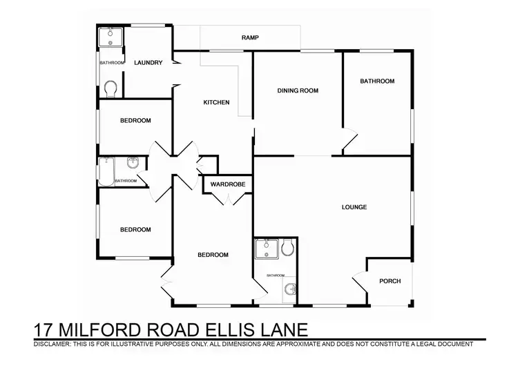 Floorplan of Homely house listing, Address available on request