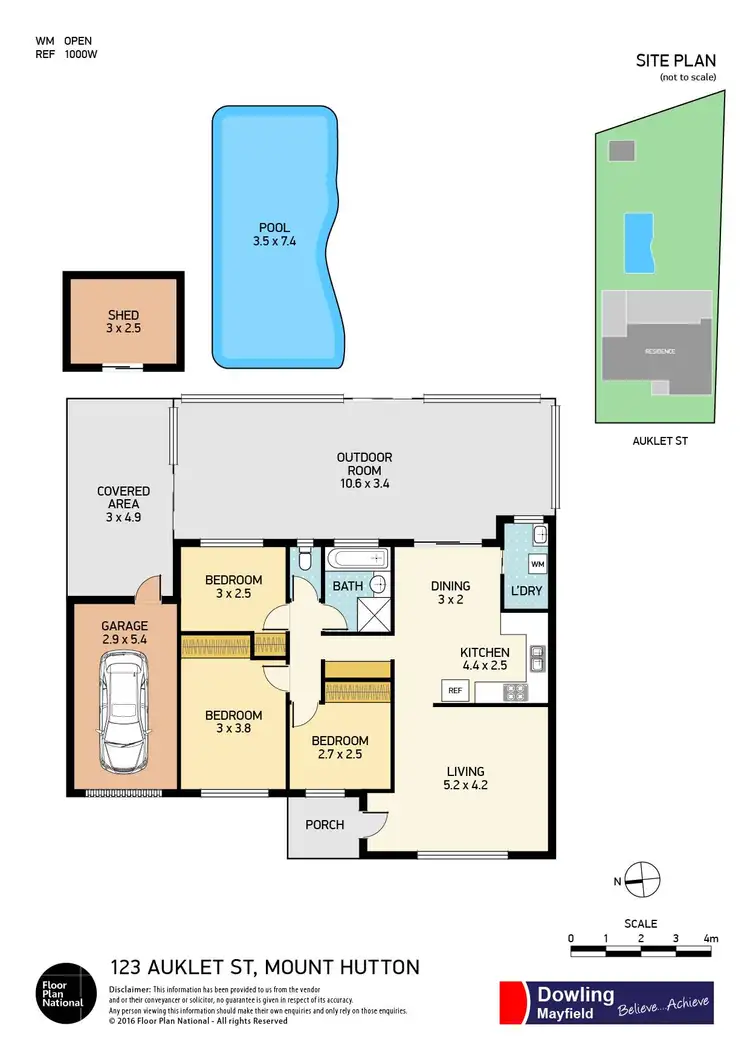 Floorplan of Homely house listing, 123 Auklet Road, Mount Hutton NSW 2290