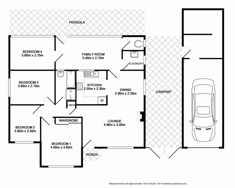 Floorplan of Homely house listing, SOLD $31K over asking 87 Victoria St, Cambridge Park NSW 2747