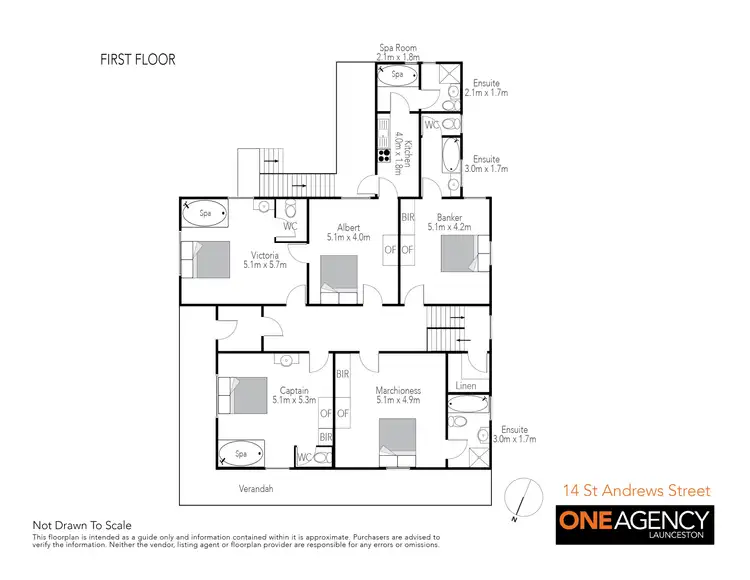 Floorplan of Homely house listing, 14 St Andrews Street, West Launceston TAS 7250