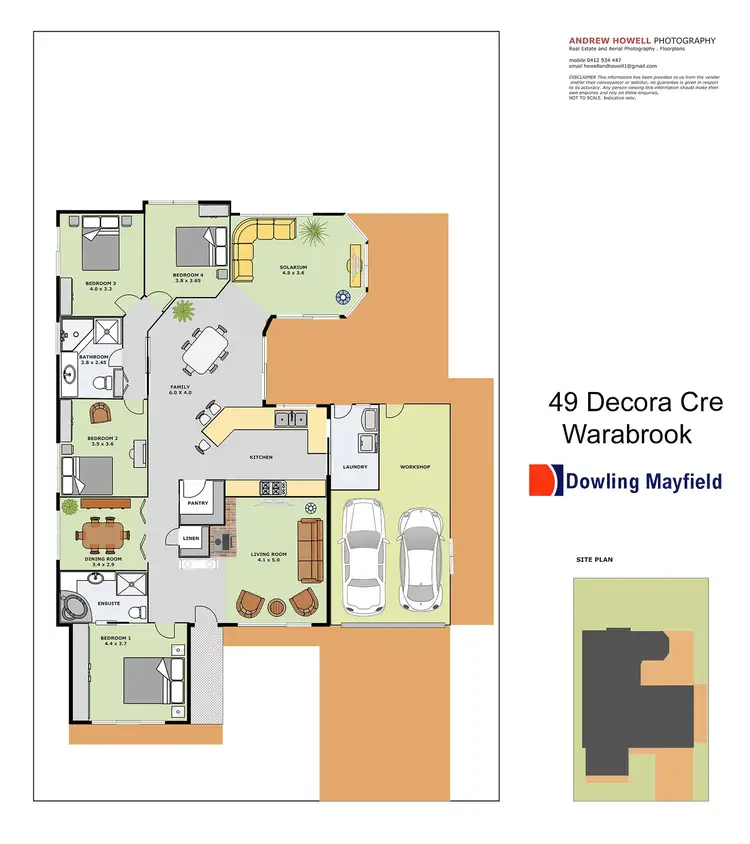 Floorplan of Homely house listing, 49 Decora Crescent, Warabrook NSW 2304