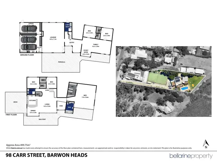 Floorplan of Homely house listing, 98 Carr Street, Barwon Heads VIC 3227