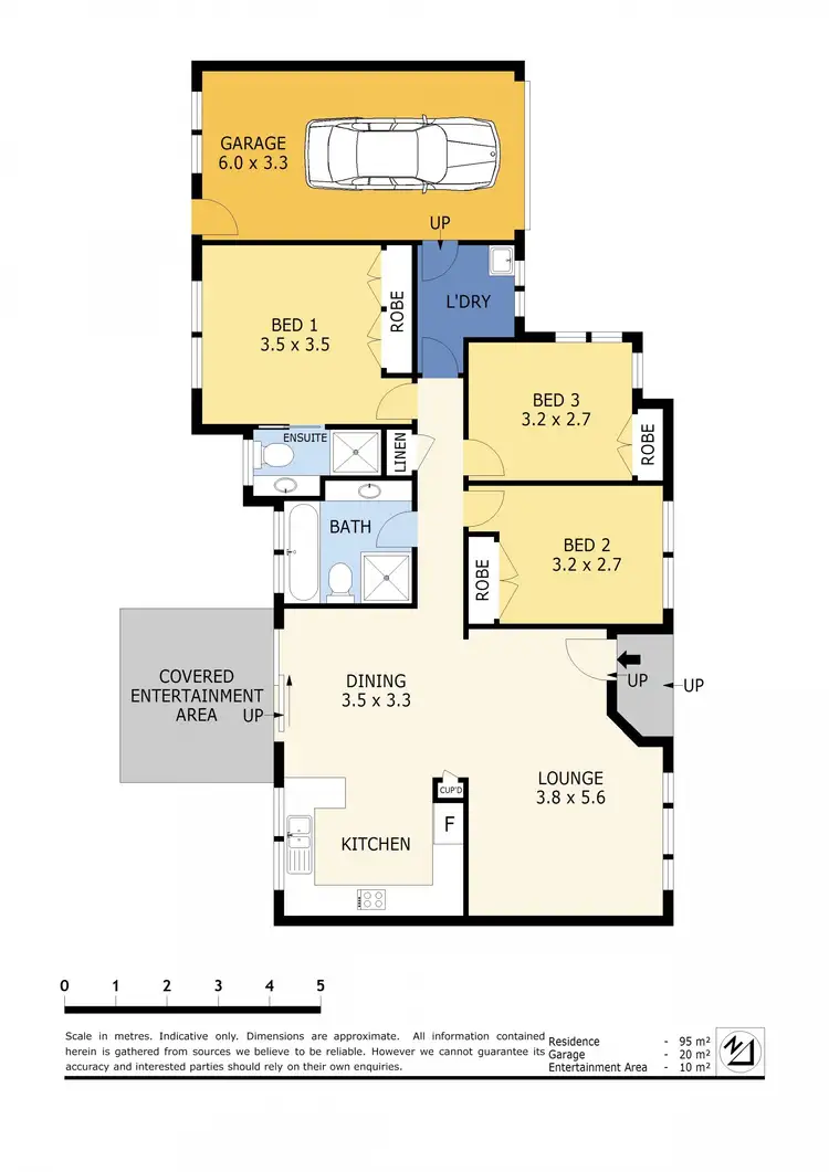 Floorplan of Homely villa listing, 3/22 Schnapper Road, Ettalong Beach NSW 2257