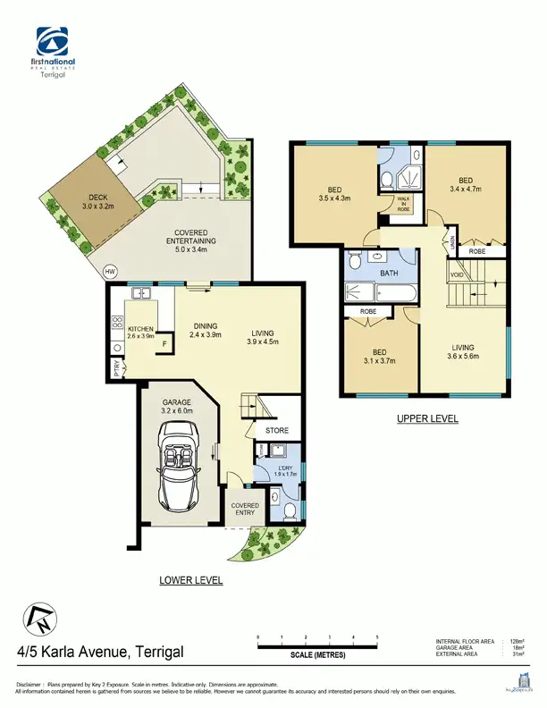 Floorplan of Homely townhouse listing, 4/5 Karla Ave, Terrigal NSW 2260