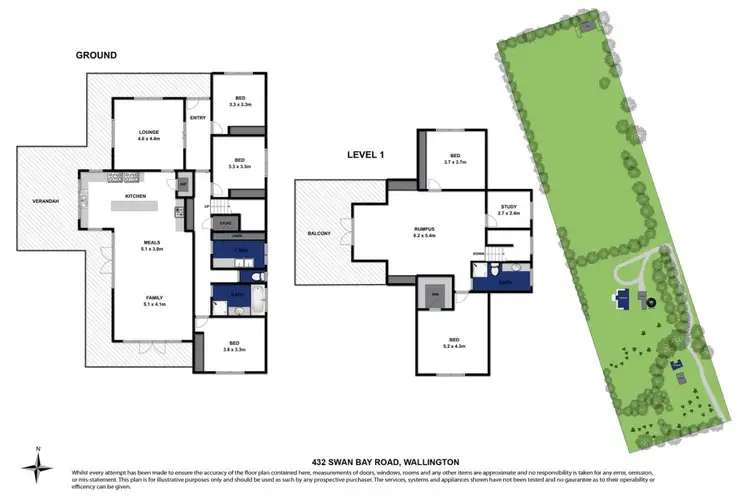 Floorplan of Homely rural property listing, 432-440 Swan Bay Road, Wallington VIC 3221