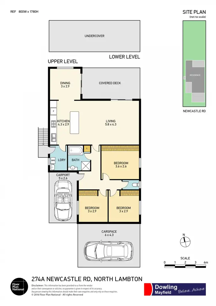 Floorplan of Homely house listing, 274a Newcastle Road, North Lambton NSW 2299