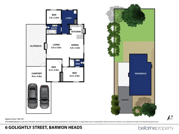 Floorplan of Homely house listing, 6 Golightly Street, Barwon Heads VIC 3227