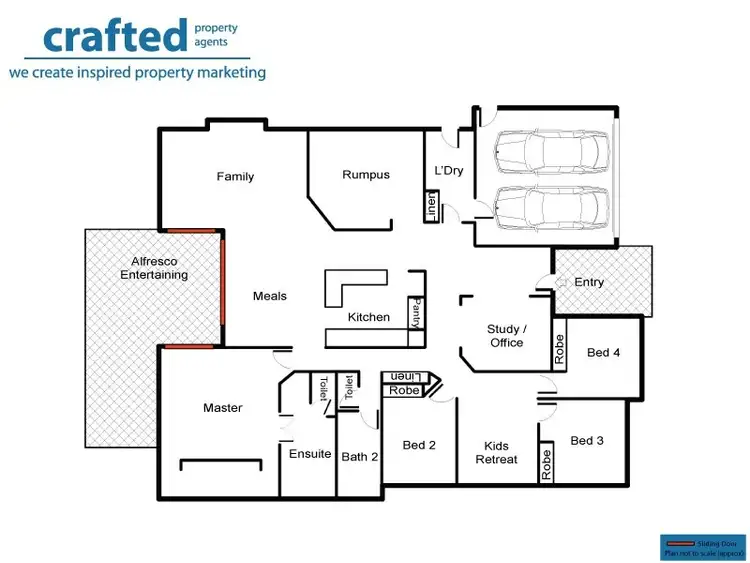 Floorplan of Homely rural property listing, 193 Spinebill Dr, Greenbank QLD 4124