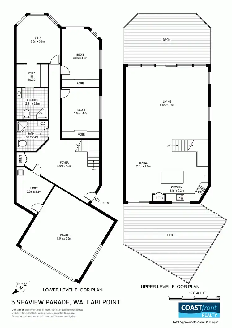 Floorplan of Homely townhouse listing, 5 Seaview Parade, Wallabi Point NSW 2430