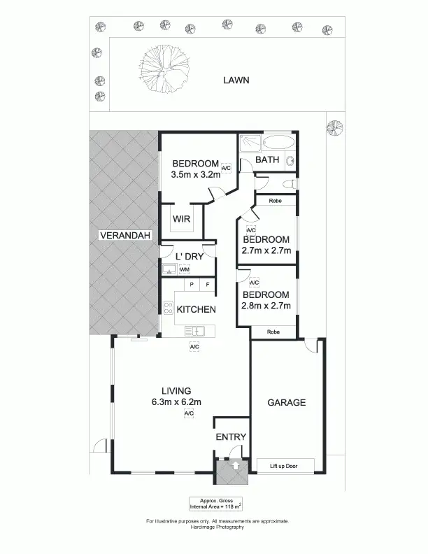Floorplan of Homely house listing, 6 Lauren Drive, Paralowie SA 5108