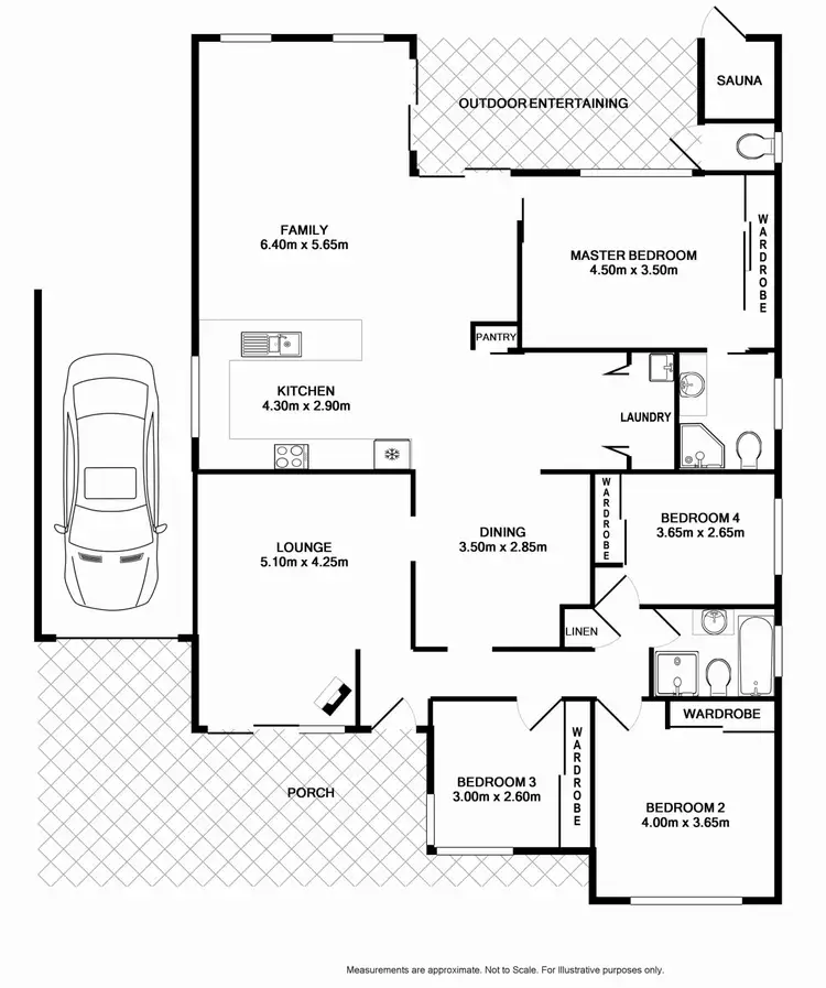 Floorplan of Homely house listing, 125 Richmond Rd, Cambridge Park NSW 2747