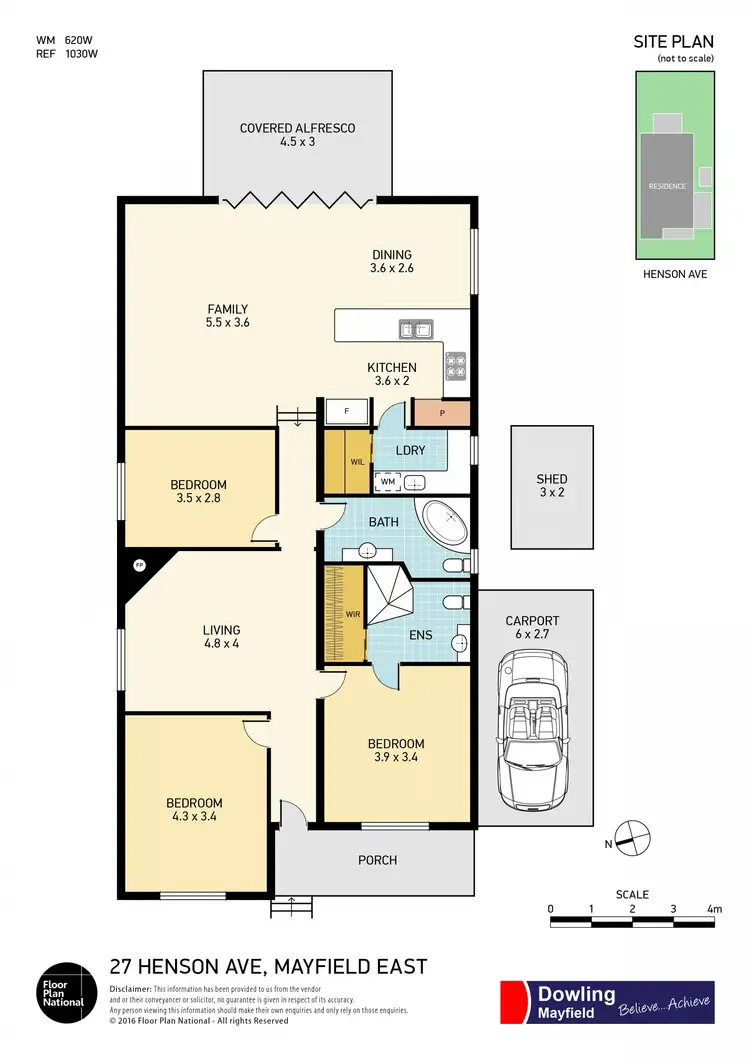Floorplan of Homely house listing, 27 Henson Avenue, Mayfield East NSW 2304