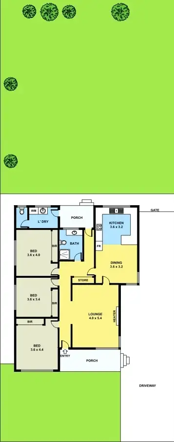 Floorplan of Homely house listing, 19 North Street, Ardeer VIC 3022