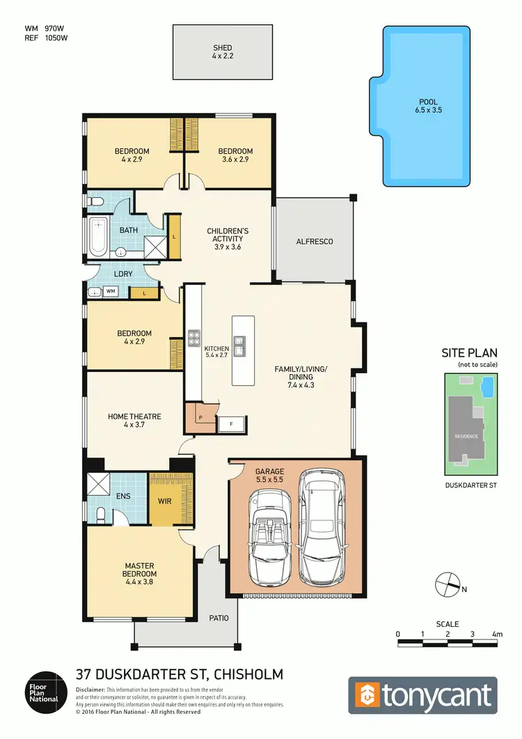 Floorplan of Homely house listing, 37 Duskdarter Street, Chisholm NSW 2322