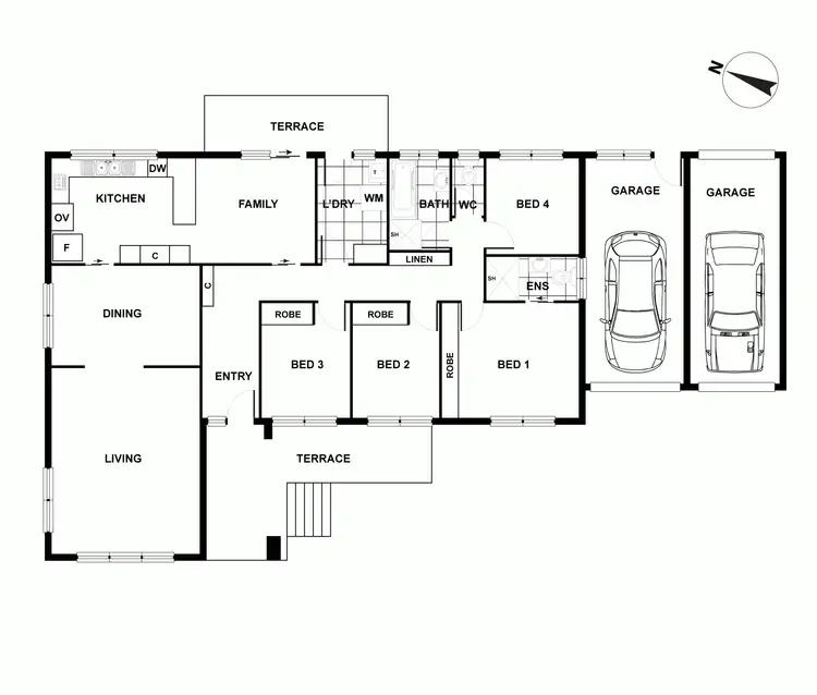 Floorplan of Homely house listing, 249 Wheeler Crescent, Wanniassa ACT 2903