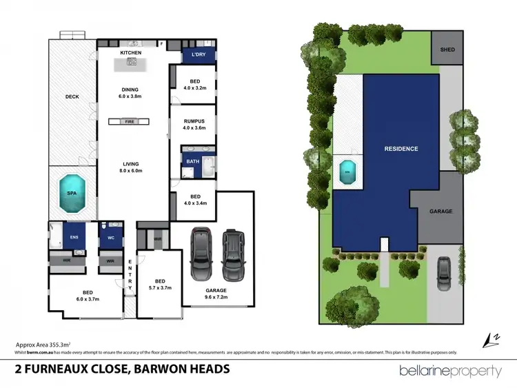 Floorplan of Homely house listing, 2 Furneaux Close, Barwon Heads VIC 3227