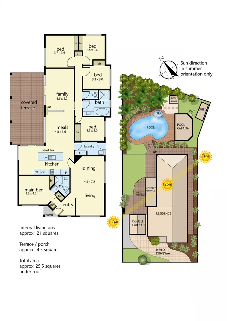Floorplan of Homely house listing, 83 Southgateway, Langwarrin VIC 3910