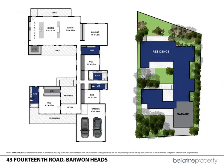 Floorplan of Homely house listing, 43 Fourteenth Road, Barwon Heads VIC 3227