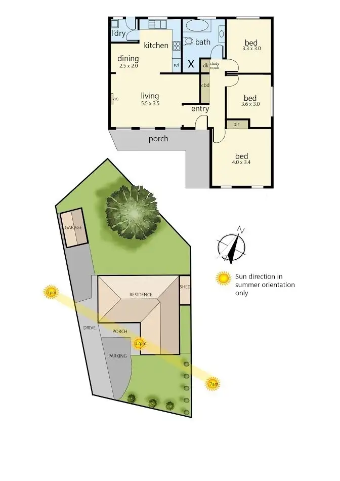Floorplan of Homely house listing, 6 Wurrindi Court, Frankston VIC 3199