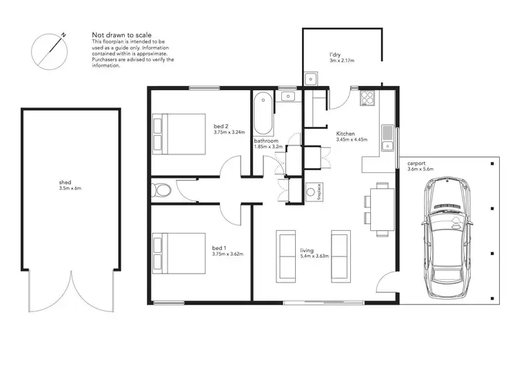 Floorplan of Homely house listing, 27 Moriarty Road, Stieglitz TAS 7216